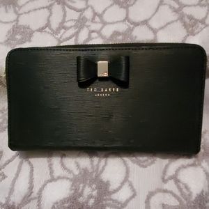 Ted Baker black wallet